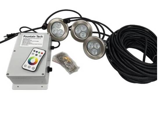 RGBW Universal LED Light Kit, Fits Most Floats Fountain Mountain