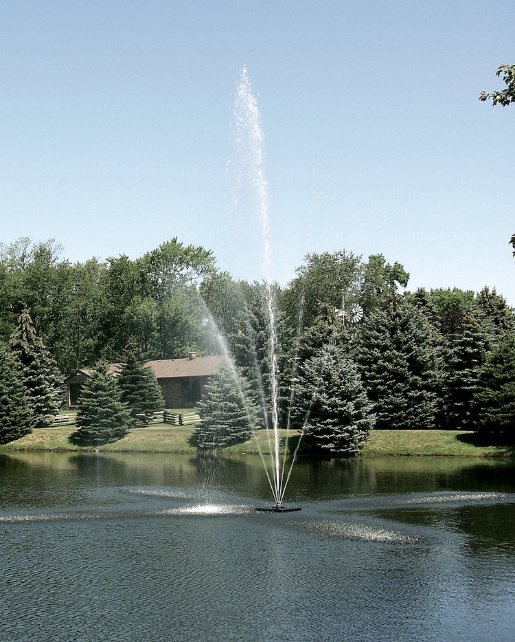 Scott Clover 1 1/2 HP Large Pond Fountain Scott