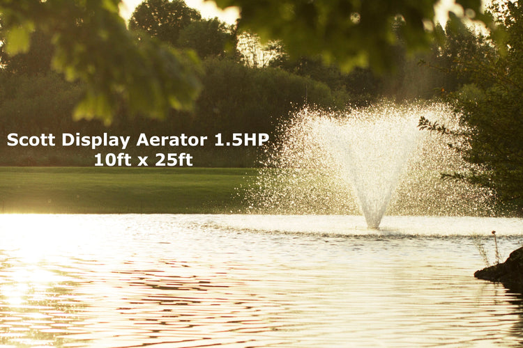 Scott DA-20 1½HP Display Aerator Fountain Mountain
