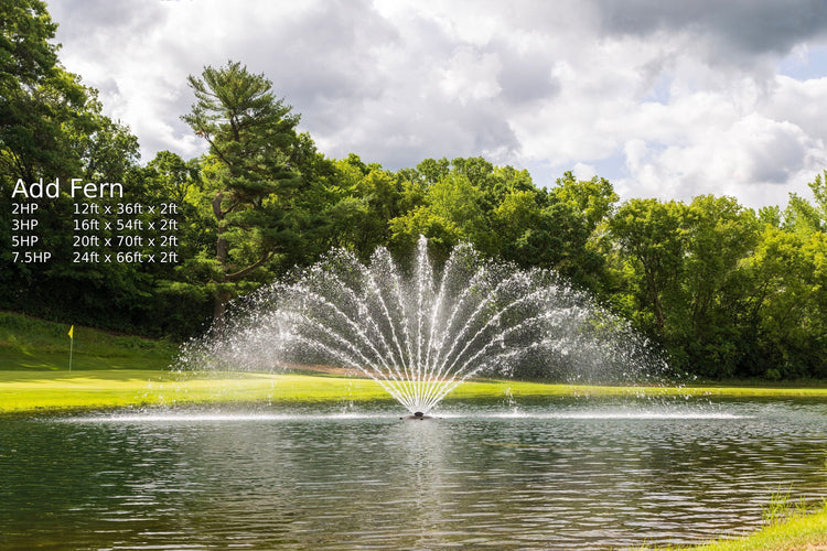 Kasco 3.3 J Series 3HP 3-Phase Aerating Pond Fountain Kasco