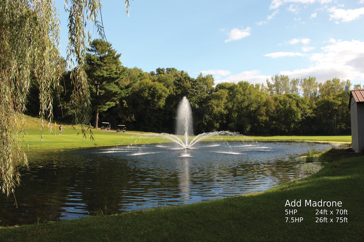 Kasco 5.1JF 5HP Floating Fountain Aerating Pond Fountain Kasco