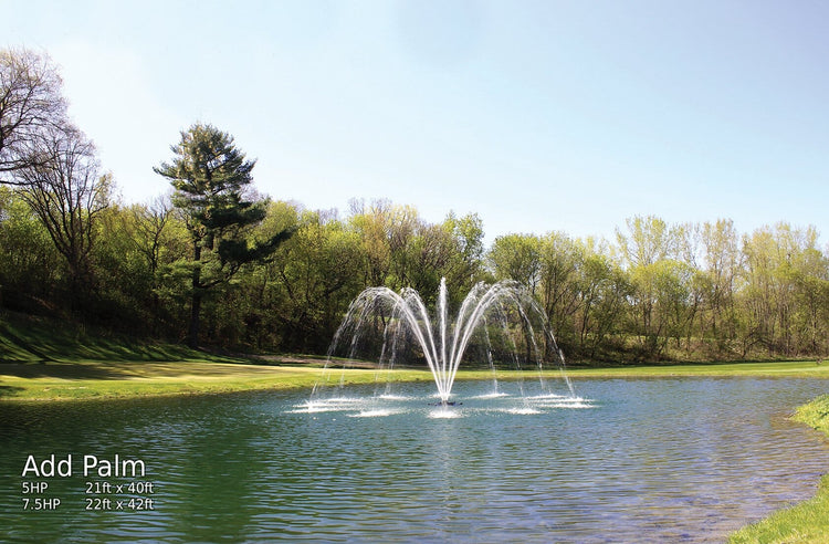 Kasco 5.1JF 5HP Floating Fountain Aerating Pond Fountain Kasco