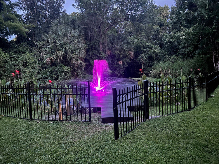 X-Large Fountain, 6-watt Remote Controlled Lights with Control Panel Fountain Tech