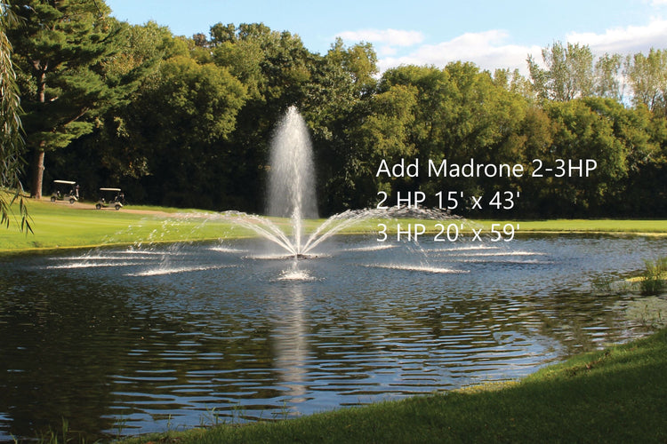 Kasco 8400JF 2HP Fountain Aerating Pond Fountain Kasco