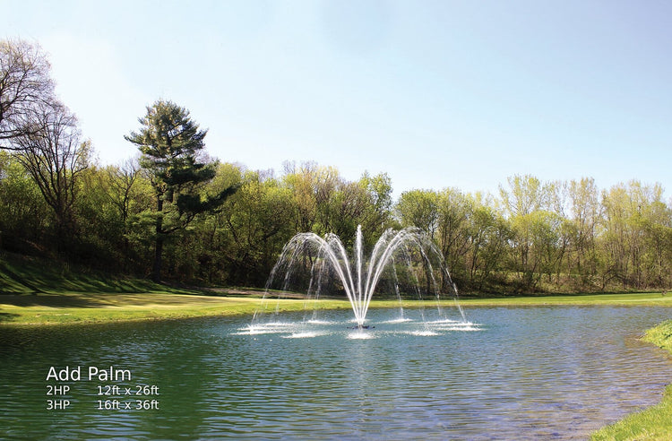 Kasco 3.3 J Series 3HP 3-Phase Aerating Pond Fountain Kasco