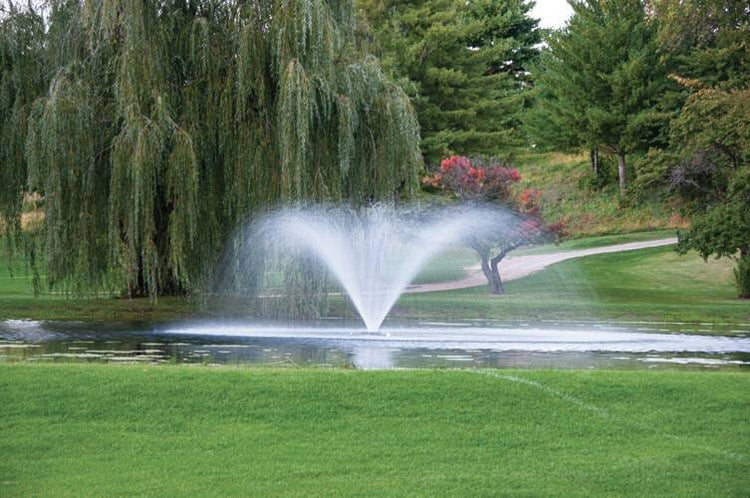 Kasco 3400H-VFX Aerating Pond Fountain Large Pond Fountain Kasco