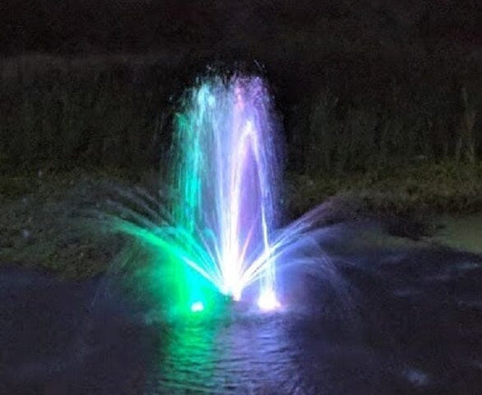 X-Large Pond Fountain, LIghts with Remote Control Fountain Mountain