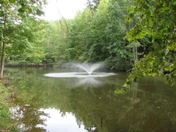 FF-100 Medium Pond Fountain by Fountain Tech for $549 Aerating Pond Fountain Fountain Tech