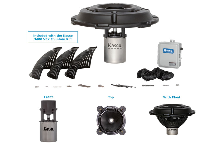 Kasco 3400VFX Aerating Pond Fountain Aerating Pond Fountain Kasco