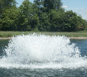 Kasco F5.1AF, 5HP aerator Large Pond Fountain Kasco