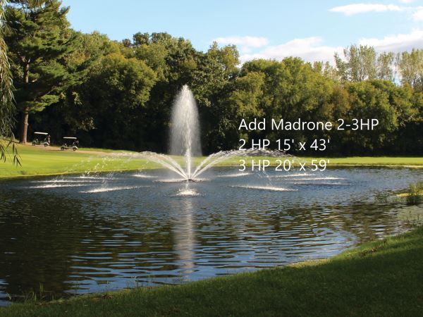 Kasco 3.1JF Floating Fountain Large Pond Fountain Kasco 