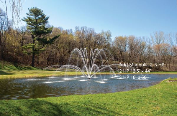 Kasco 3.1JF Floating Fountain Large Pond Fountain Kasco
