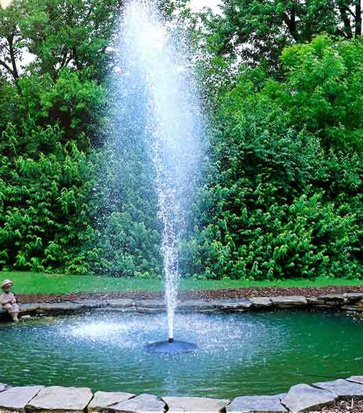 FF-100-large6000 with lights! Large Pond Fountain Fountain Tech 