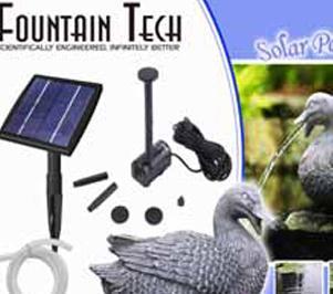 Solar Pond Spitter Kit Large Pond Fountain Fountain Tech