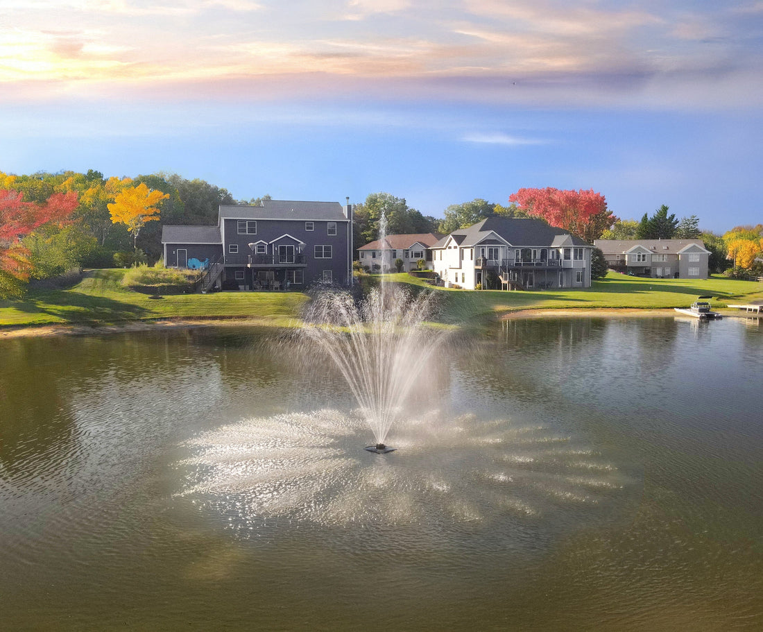 floating pond fountains