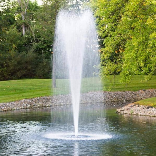 Enhance your garden decor by using a pond fountain