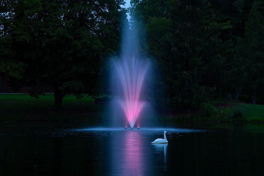 6 Reasons Pond Fountains with Lights Enhance Outdoor Spaces
