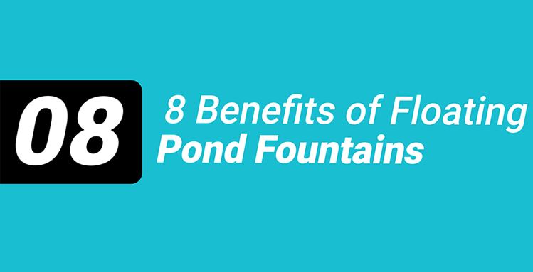 8 Benefits of Floating Pond Fountains