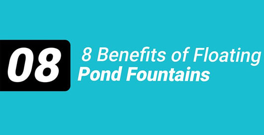 8 Benefits of Floating Pond Fountains