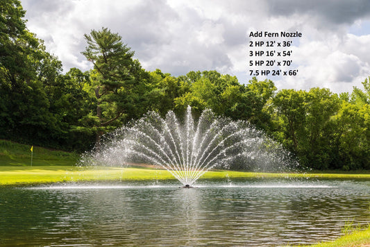 New Kasco Nozzle for Long and Narrow Ponds