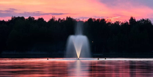how to install a pond fountain