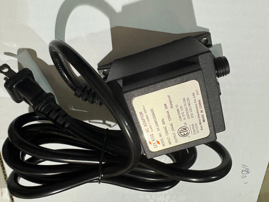 24 Volt Transformer for LED White or Changing Color Fountain Mountain 