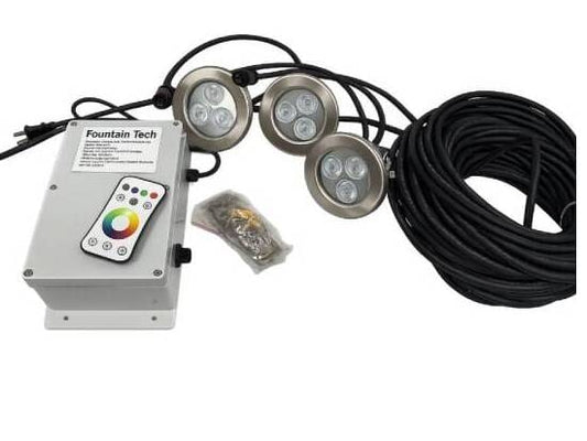RGBW Universal LED Light Kit, Fits Most Floats Fountain Mountain 