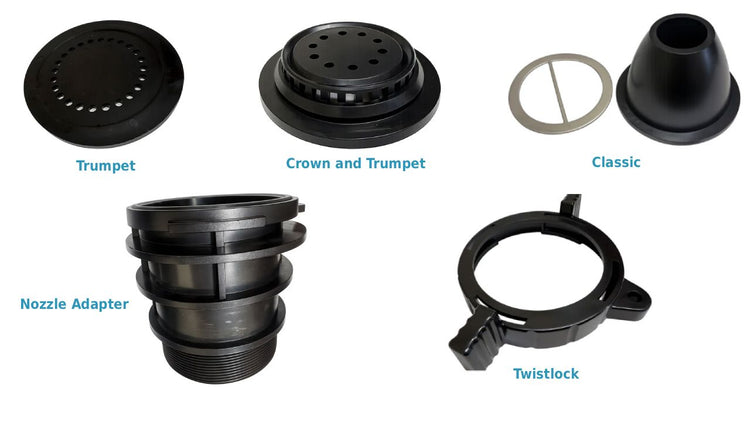 14000 Nozzle Kit, Complete fountain pump accessory Fountain Mountain 