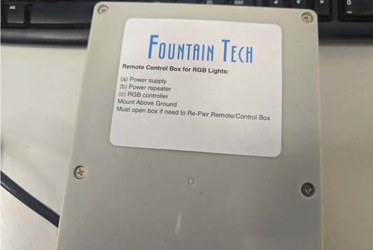 Control Box for LED Lights with remote control Fountain Mountain 